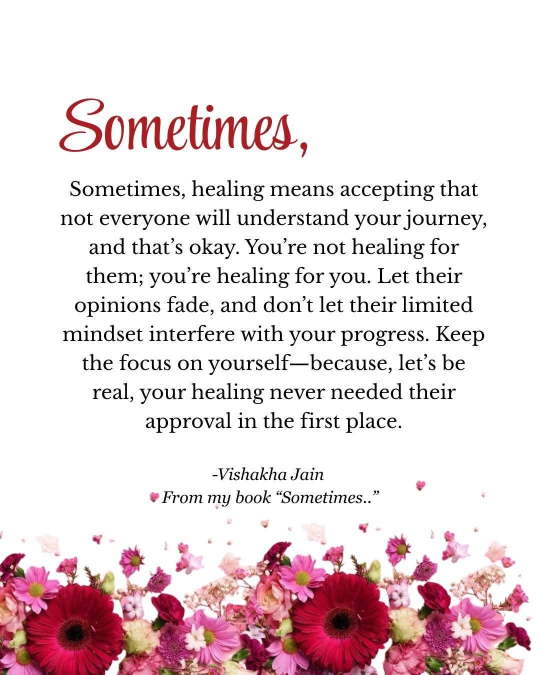 Healing and growth